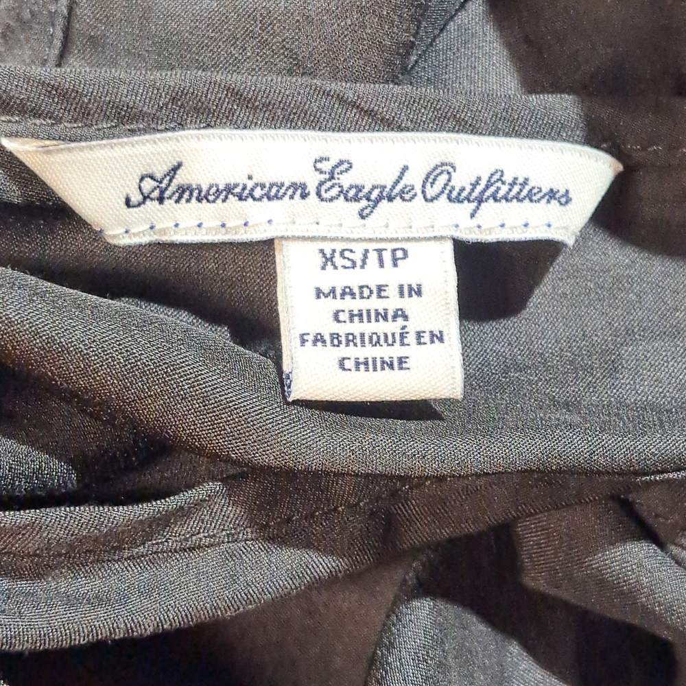 American Eagle Outfitters Gray Mini Dress